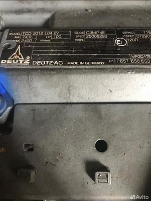 TCD2012L042V Двигатель Deutz