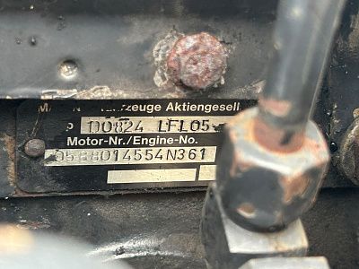D0824LFL05 Двигатель (мотор, ДВС) для MAN L2000 1999 б/у