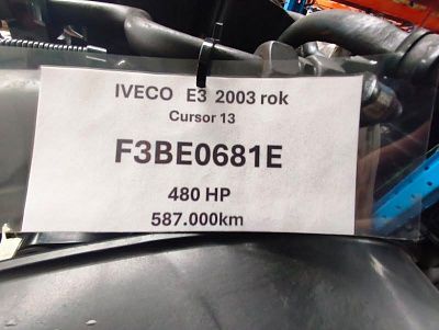 F3BE0681E Двигатель (мотор, ДВС) для Iveco Cursor 2003 б/у