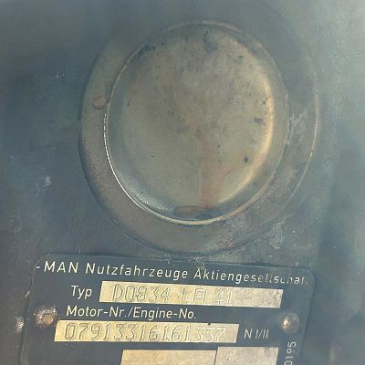 D0834LFL41 Двигатель (мотор, ДВС) для MAN TGL 2006 б/у